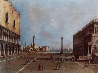 The Piazzetta Towards the Island of San Giorgio